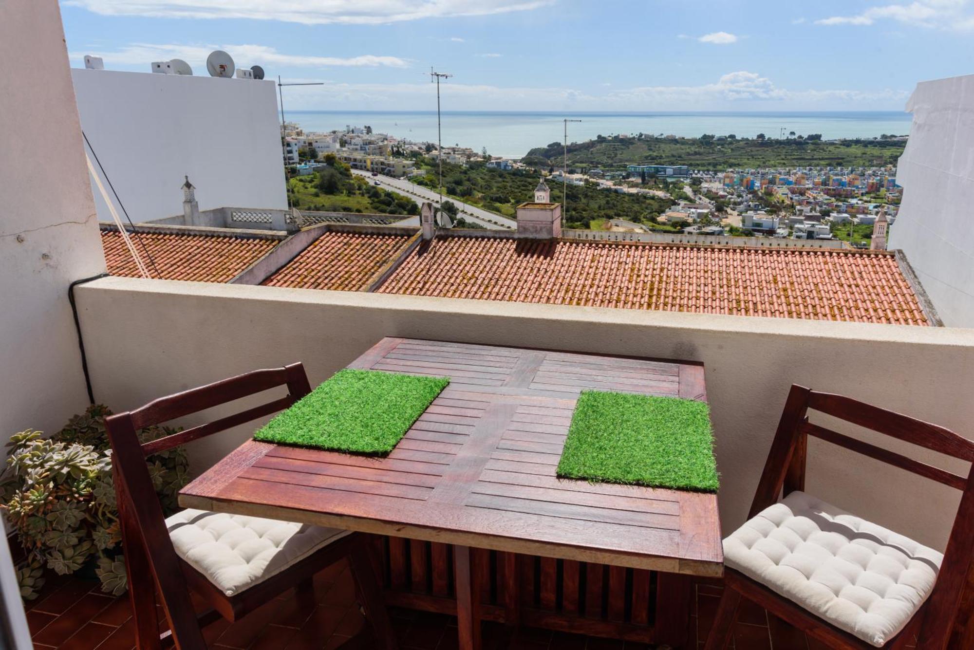 Hillside Studio With Sea View & Fibre Internet Albufeira Zewnętrze zdjęcie